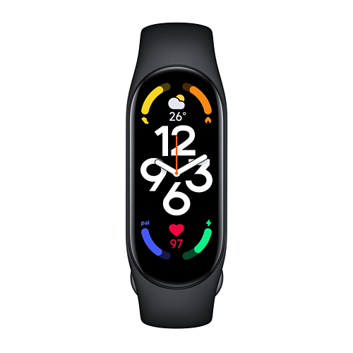 XIAOMI Фитнес трекер Xiaomi Smart Band 7 GL (BHR6008GL) for tomtom runner 2 runner 3 spark adventurer elastic woven smart watch band adjustable wrist strap red
