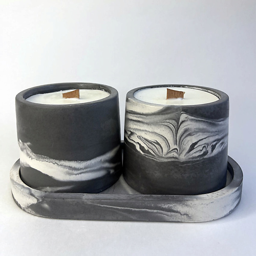 ART FRIDAY Набор ароматических свечей Табак и ваниль 1 enosens набор интерьерных свечей бегущая по волнам 1
