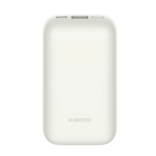 XIAOMI Аккумулятор внешний Xiaomi 33W Power Bank 10000mAh Pocket Edition Pro (Ivory) 1 дизельный генератор alteco adg 6000е 5 квт 2х220 в ручной электро старт аккумулятор