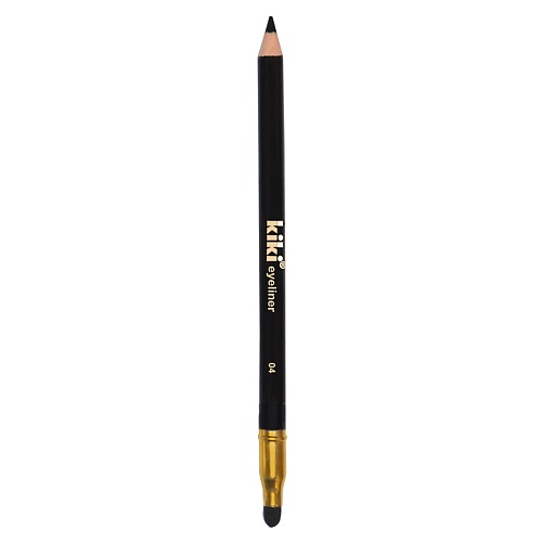 KIKI Карандаш для глаз EYELINER с аппликатором для растушевки мягкий карандаш для глаз kohl eyeliner pencil pe05 04 silver 0 12 г