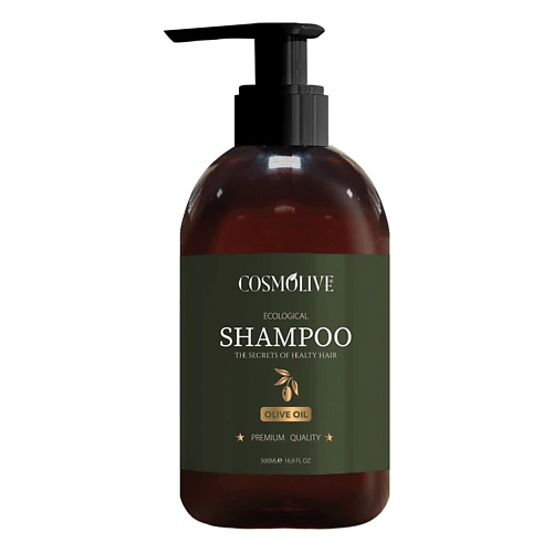 COSMOLIVE Шампунь для восстановления и роста волос Olive Oil 500