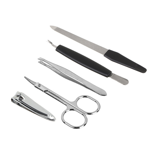 ЮНИLOOK Набор маникюрный, 5 предметов набор кухонный на подставке 6 предметов ножи 8 см 11 см 13 см 19 см 20 см ножницы чёрный