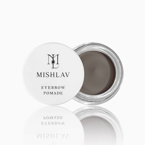 MISHLAV Помада для бровей lucas’ cosmetics помада для бровей серо коричневый brow pomade grey brown 4 г