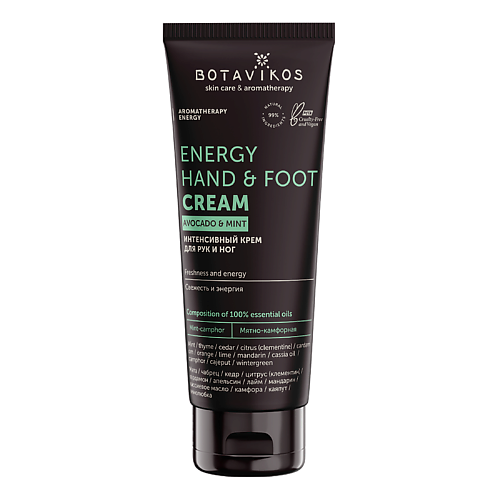 BOTAVIKOS Интенсивный крем для рук и ног Energy Hand&Foot Cream 75 glosskin крем флюид с лифтинг эффектом energy line 50