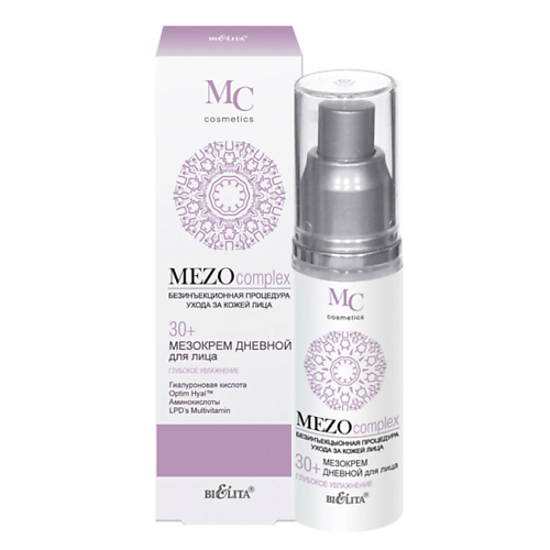 БЕЛИТА MEZOсomplex Мезокрем для лица дневной Глубокое увлажнение 30+ 50 крем для лица глубокое увлажнение aqua deep moist cream