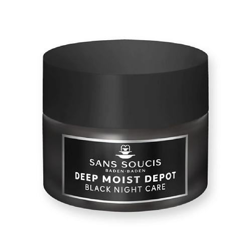 SANS SOUCIS BADEN·BADEN Черный ночной крем для сухой кожи / BLACK NIGHT CARE for dry skin 50.0 eliva крем венотоник ночной питательный от усталости отеков и тяжести в ногах 75