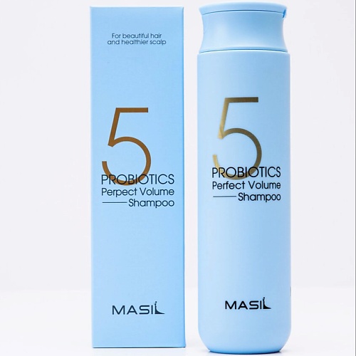 MASIL Шампунь для объема волос 5 Probiotics Perfect Volume Shampoo 300 masil тонирующий шампунь для осветленных волос 300