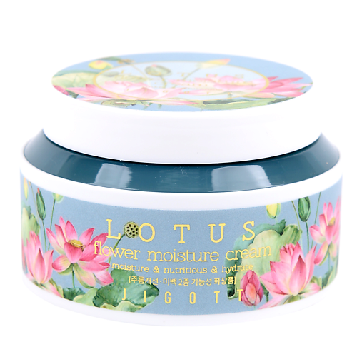 JIGOTT Крем для лица ЛОТОС LOTUS Flower Moisture Cream 100.0 tesori d oriente lotus flower 100