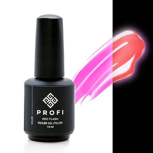 PROFI Цветной гель-лак для ногтей (светится в темноте) блуждающий в темноте