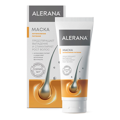 ALERANA Маска для волос интенсивное питание 150 librederm крем маска ночная гиалуроновая интенсивное восстановление hyaluronic sense