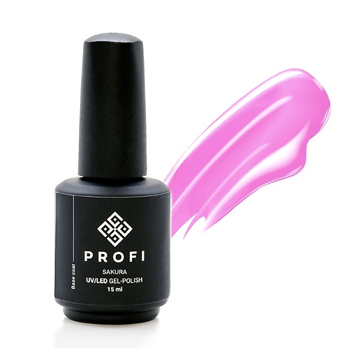 PROFI База для ногтей цветная, камуфлирующая pink up камуфлирующая база для ногтей uv led pro