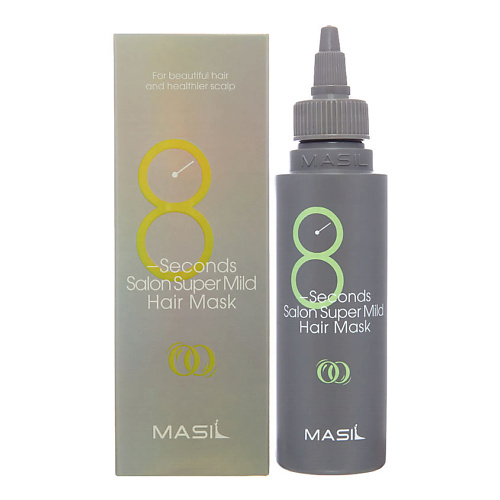 MASIL Восстанавливающая маска для ослабленных волос 8 Seconds Salon Super Mild Hair Mask 100 masil маска для волос салонный эффект за 8 секунд 8