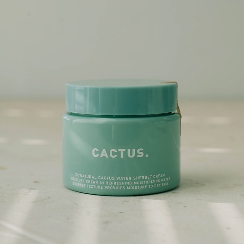 SO NATURAL Освежающий крем Cactus Water Sherbet Cream 80 крем для рук frudia my orchard cactus 30 мл