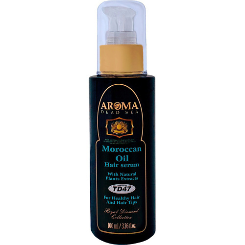 фото Aroma dead sea аргановое масло для волос с омега-6 и витамином е 100