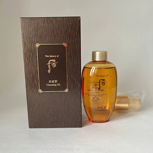 THE HISTORY OF WHOO Очищающее гидрофильное масло Gongjinhyang Cleansing Oil 200.0 my brief history