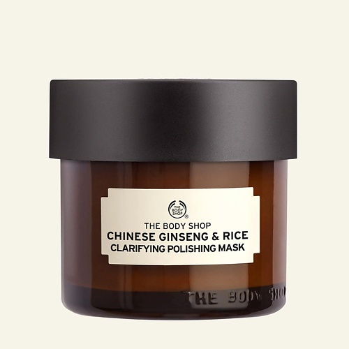THE BODY SHOP Тонизирующая, обновляющая и придающая сияние маска Chinese Ginseng & Rice 75 skinfood маска для лица с экстрактом спаржи тонизирующая 20 0