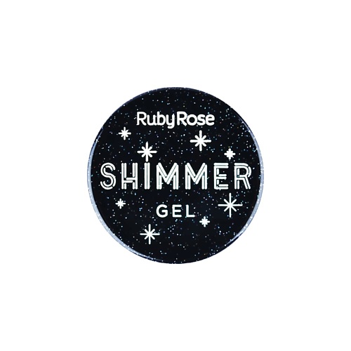 RUBY ROSE Мерцающий глиттер крем для лица Shine