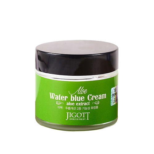 JIGOTT Крем для лица АЛОЭ ALOE Water Blue Cream 70.0 consly мыло увлажняющее с экстрактом алоэ aloe cleansing soap