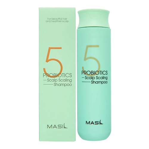 MASIL Шампунь для глубокого очищения кожи головы 5 Probiotics Scalp Scaling Shampoo 300 masil глубокоочищающий шампунь с пробиотиками 300