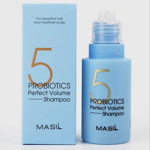 MASIL Шампунь для объема волос 5 Probiotics Perfect Volume Shampoo 50 masil тонирующий шампунь для осветленных волос 300