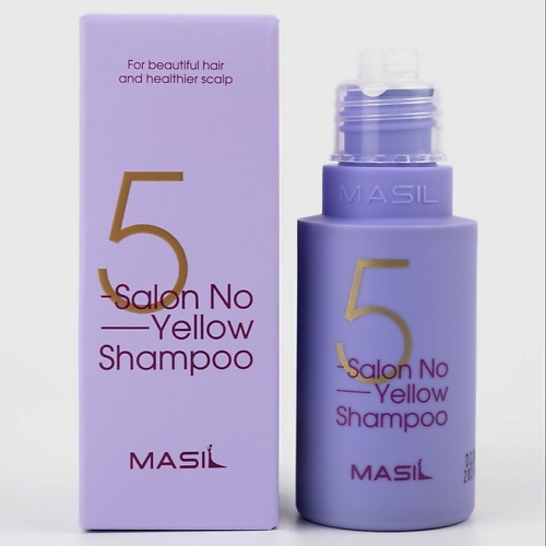 MASIL Шампунь против желтизны 50 masil глубокоочищающий шампунь с пробиотиками 300