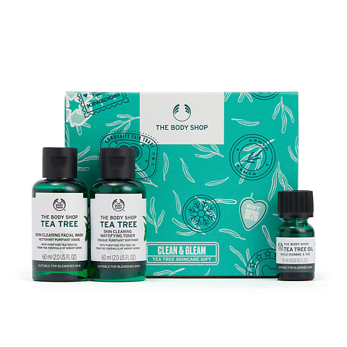 THE BODY SHOP Набор Tea Tree с маслом чайного дерева, для проблемной кожи beaver шампунь с маслом чайного дерева 350