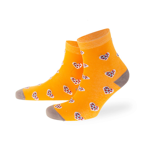 MONCHINI Носки женские с сердечками monchini женские носки анимэ желтый