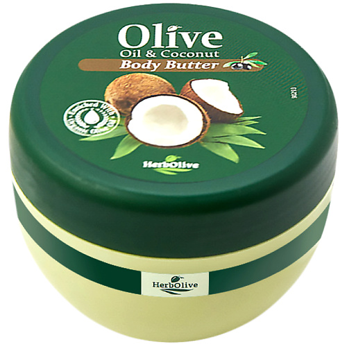 HERBOLIVE Масло для тела с кокосом 250 арома масло после депиляции ромашка spa therapy 2286 500 мл