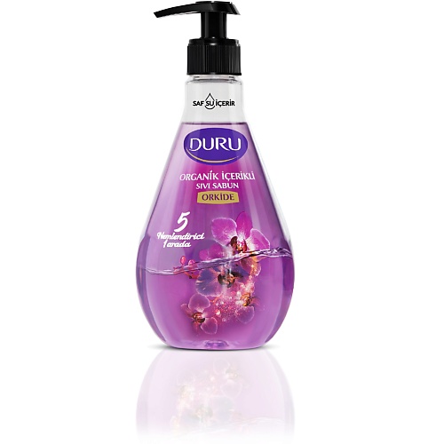 цена Мыло жидкое DURU Жидкое мыло Organic Ingredients Орхидея