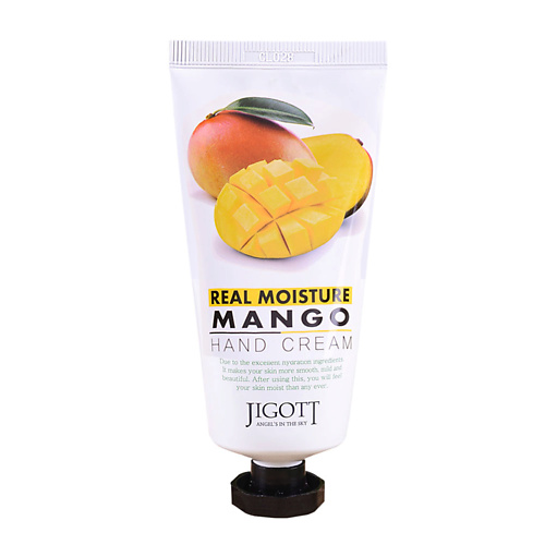 JIGOTT Крем для рук манго Real Moisture MANGO Hand Cream 100.0 1pcs natural artificial amber real knowledge of the specimen pendant writing hand piece insect amber wax bumblebee pendant
