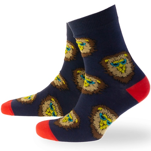 Носки MONCHINI Мужские носки с принтом Львы носки monchini мужские носки с доберманами