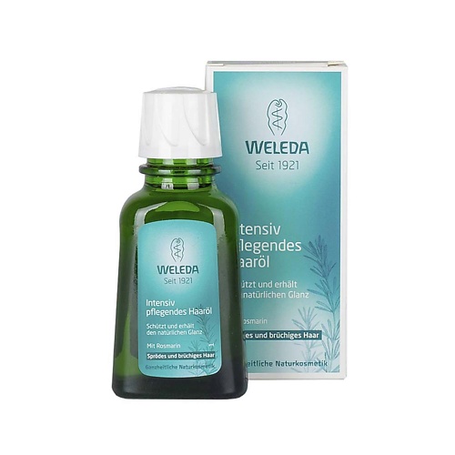 WELEDA Питательное масло с экстрактом розмарина, придающее блеск сухим и ломким волосам 50.0