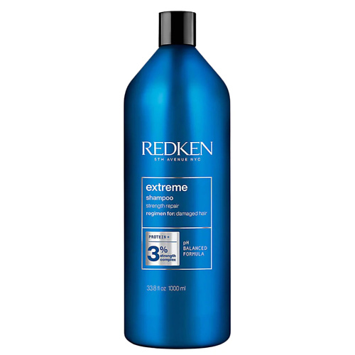REDKEN Восстанавливающий шампунь Extreme для поврежденных волос 1000 kensuko лак для волос extreme сверхсильная фиксация с эффектом блеска 250 0