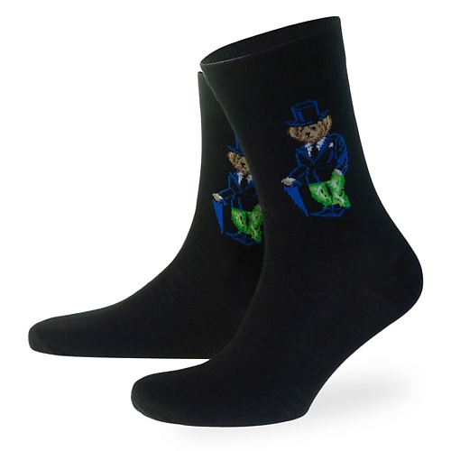 Носки MONCHINI Мужские носки Мишка в цилиндре носки monchini мужские носки с доберманами