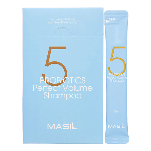MASIL Шампунь для объема волос 5 Probiotics Perfect Volume Shampoo 160 masil глубокоочищающий шампунь с пробиотиками 300