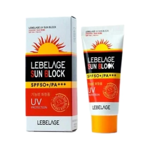 LEBELAGE Солнцезащитный крем для лица увлажняющий Sun Block SPF 50+/РА+++ 30 jovees солнцезащитный крем 3 in 1 sun block spf 45