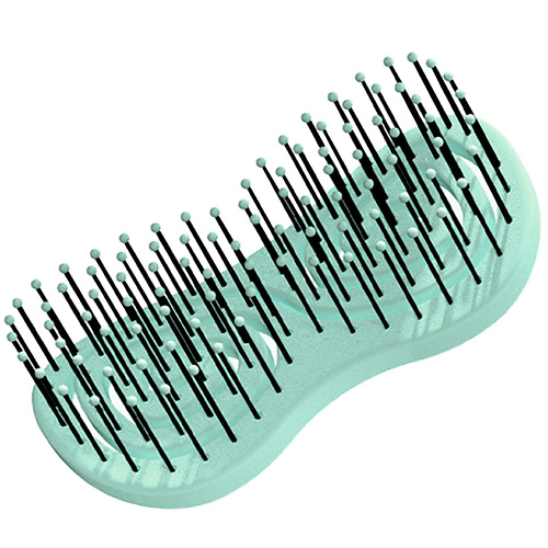 CLARETTE Щетка для волос из натуральной соломы компакт щетка для спутанных волос wet brush grafic love bwr830lovehc lc купидон 1 шт