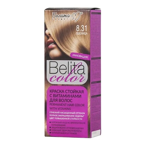 Краска для волос БЕЛИТА-М Краска стойкая с витаминами для волос Belita сolor цена и фото