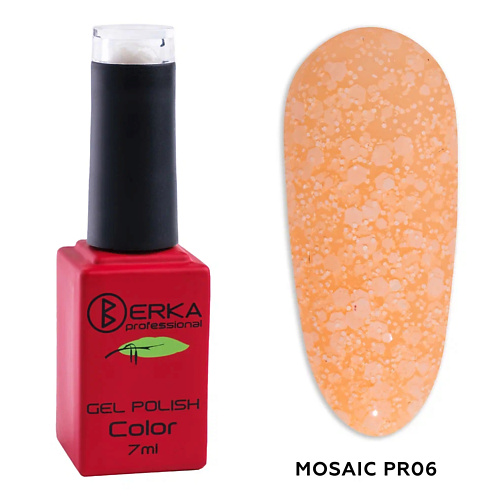BERKA Гель-лак для ногтей Mosaic PR блеск для губ eva mosaic power gloss 11 голливуд 3 мл