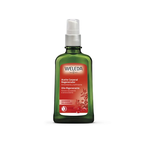 WELEDA Гранатовое восстанавливающее масло для тела 100 weleda citrus refreshing освежающее цитрусовое масло для тела 100