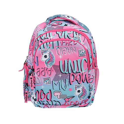 PLAYTODAY Рюкзак текстильный для девочек рюкзак каркасный школьный calligrata футбольный мяч 39 х 30 х 14 см