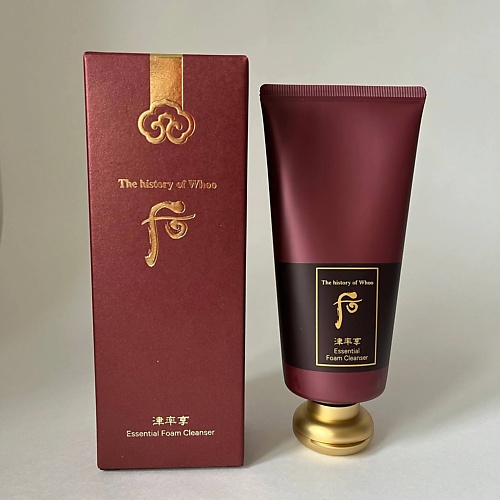 THE HISTORY OF WHOO Пенка с лепестками роз и золотом Gongjinhyang Facial Foam Cleanser 180