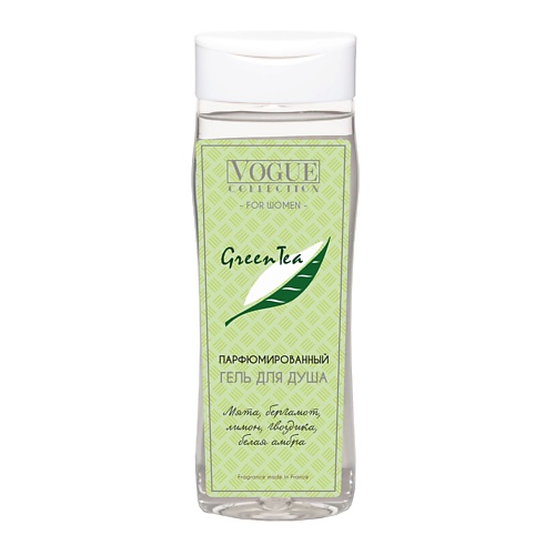 ORGANELL Гель для душа женский Green Tea 250.0 парфюмерная вода женская organell perfume орхидея гвоздика ваниль 33 мл