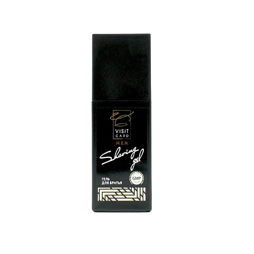 VISIT CARD Гель для бритья мужской парфюмированный 240 white cosmetics мужской гель парфюм для душа 100 мл