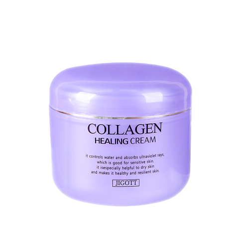 JIGOTT Крем для лица КОЛЛАГЕН COLLAGEN Healing Cream 100.0 чистый коллаген collagen pure