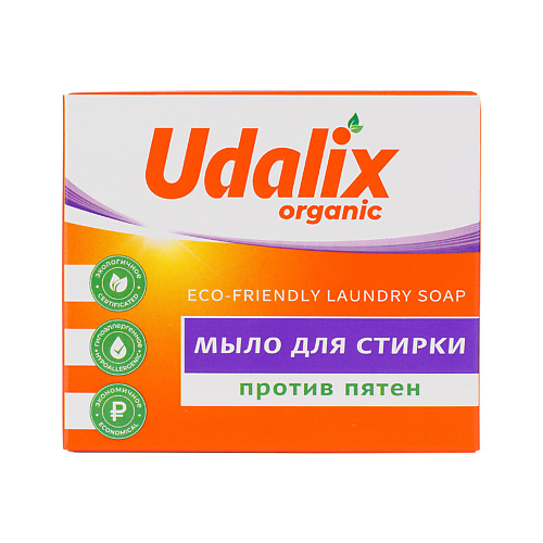 UDALIX Экологичное мыло-пятновыводитель для стирки 90 bagi пятновыводитель 100 видов пятен 400