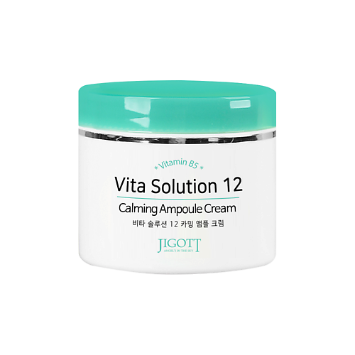 JIGOTT Крем для лица УСПОКАИВАЮЩИЙ Vita Solution 12 Calming Ampoule Cream 100.0 крем для бритья vita мэтр в 1110