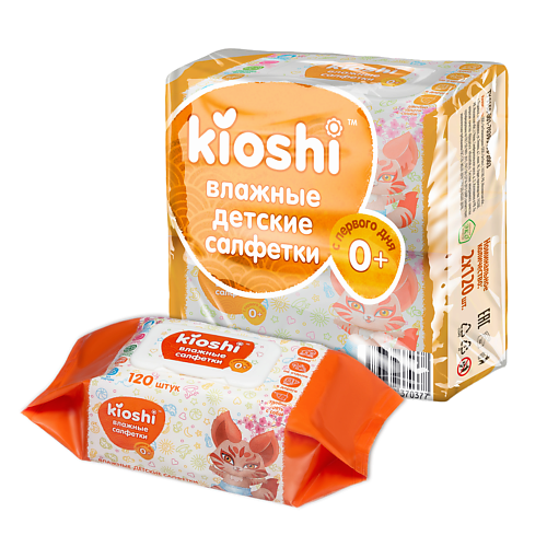 KIOSHI Салфетки влажные детские 240.0 kioshi салфетки влажные детские 240 0