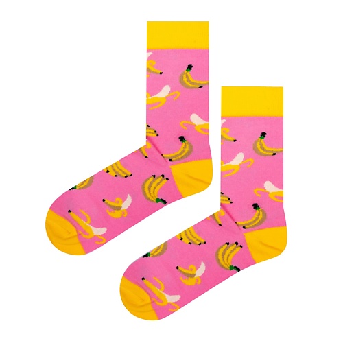 DEGA Носки бананы Pink dega носки косточки