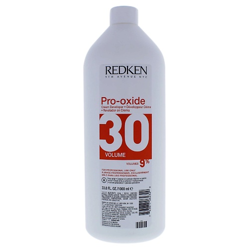 REDKEN 9 % кремовый окислитель  Pro-Oxide 30 для краски для волос 1000 окислитель wella professionals welloxon perfect 1 9% 1000 мл